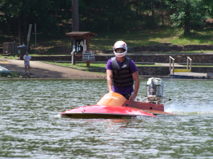 andrew  samstag in red hydro